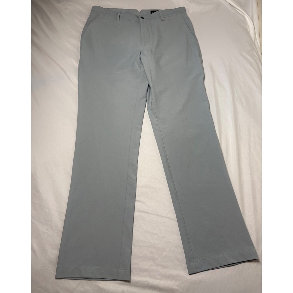Dunning Golf Pants Mens 32/30 Light Blue Good Everbest Performance Stretch